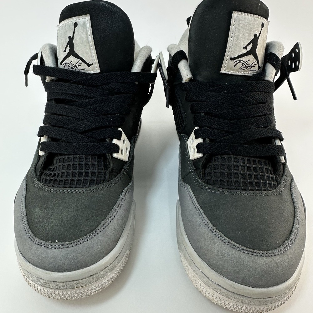 Nike Air Jordan 4 Retro GS Fear 2024 FQ8213-002 Black Gray 6.5Y Men 6.5